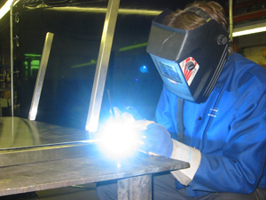 TIG welding 304 stainless steel