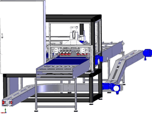 Fully automatic pulp tray packer
