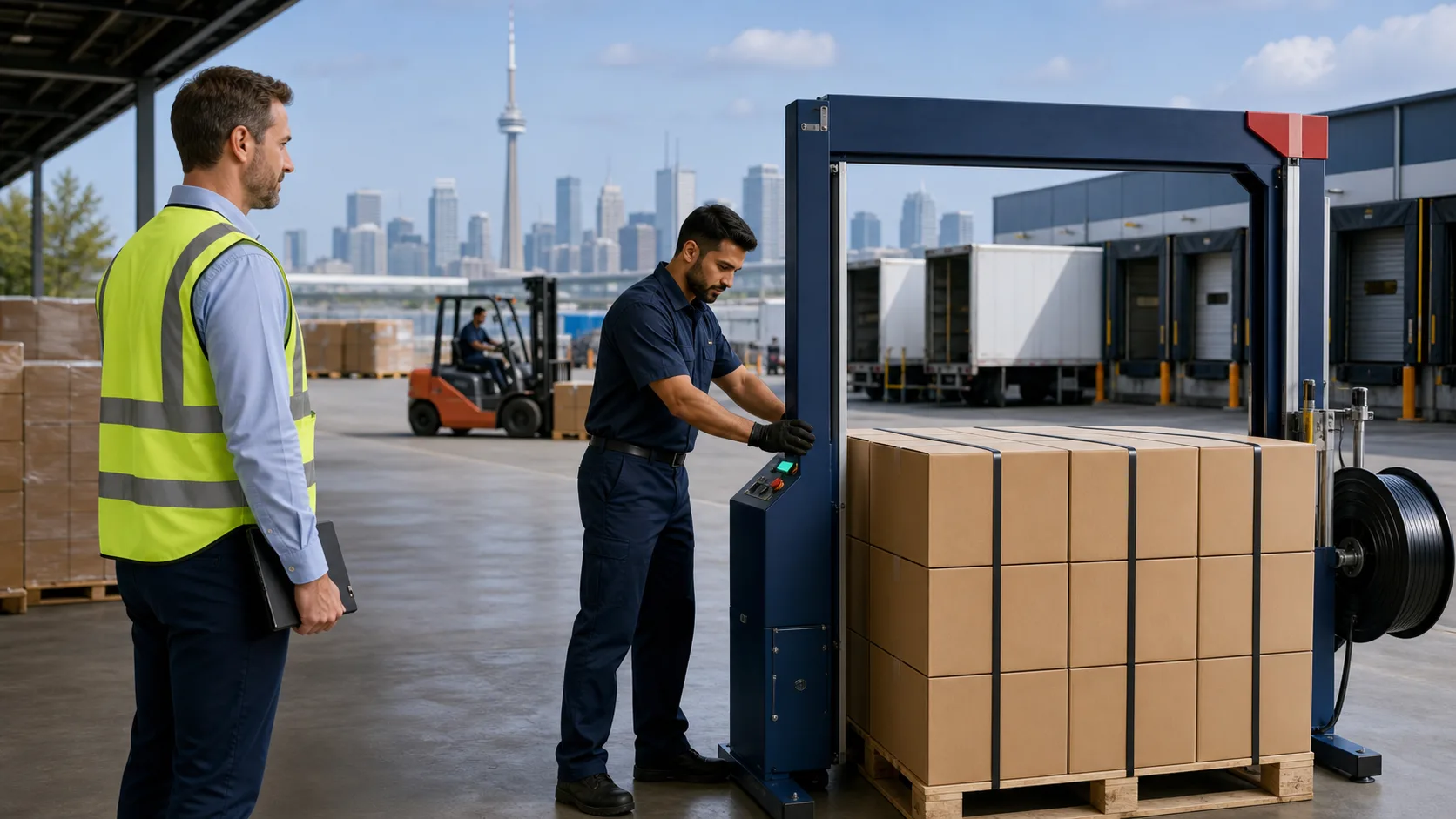 Understanding Industrial Strapping Machines for Toronto Shipping Hubs